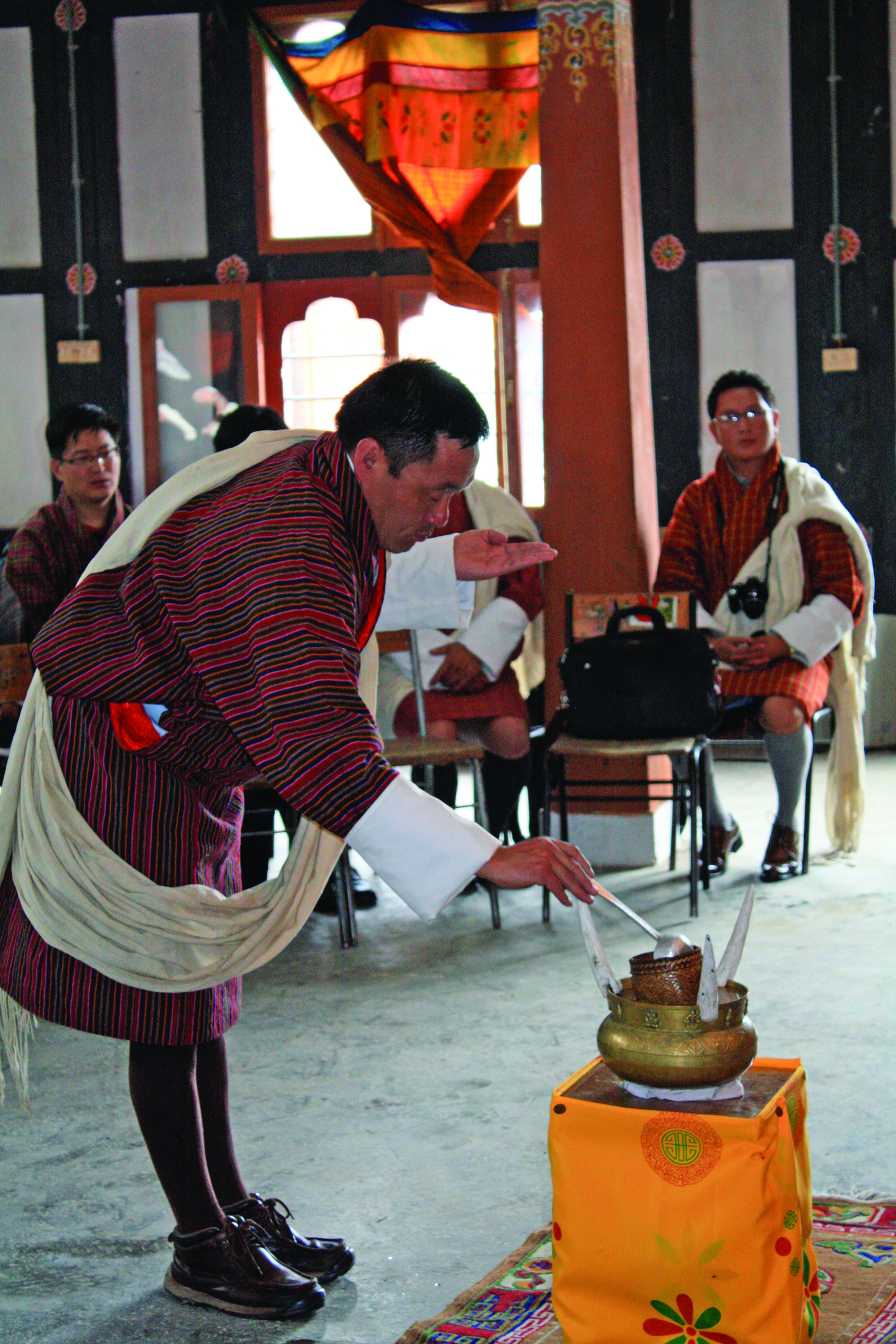 Image for aesthetic effect only - Bhutan Ceremony