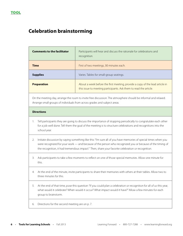 Image for aesthetic effect only - Tool-celebration-brainstorming