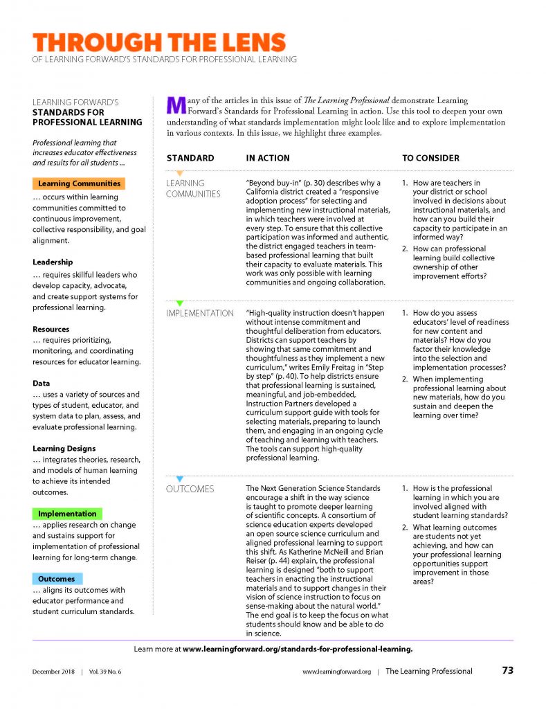 Image for aesthetic effect only - Through-the-lens-of-learning-forwards-standards-for-professional-learning