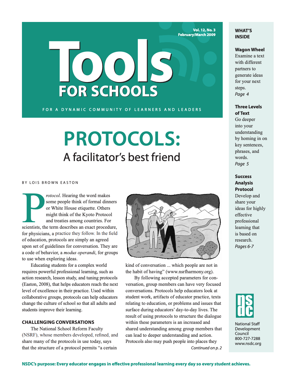 Image for aesthetic effect only - Toools-for-school-february-march-2009-vol-12-no-3