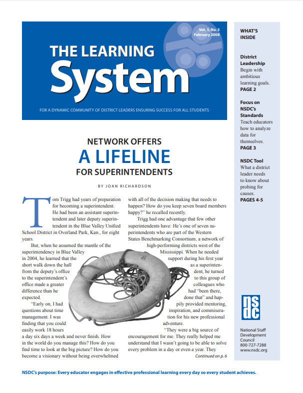 Image for aesthetic effect only - The-learning-system-february-2008-vol.-3-no.-5