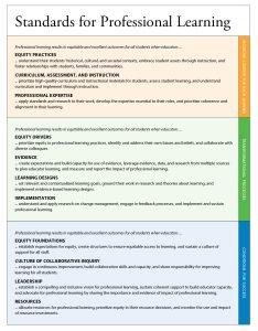 Standards vignette achieving the full benefit of new curriculum a