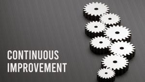 Continuous improvement