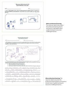 Focus putting multilingual students at the center of curriculum based professional learning d